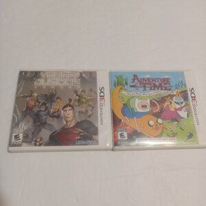 Nintendo 3DS Game Bundle Adventure Time and Young Justice Legacy